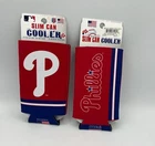 2PK Philadelphia Phillies Mlb Sided Slim Can Coolers Wincraft Free Ship New. Price: $9.34.