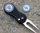 Ncaa Kentucky Wildcats Team 2-SIDED Logo Golf Ball Marker Switchblade Divot Tool New. Price: $10.99.