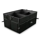 8SANLIONE Trunk Organizer/storage, Collapsible Cargo Box, Black New. Price: $28.99.