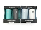 Hydro Flask 2-PACK Tumbler With Lid Stainless Steel 22 Oz Travel Cup New. Price: $49.00.