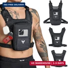 Elite Sports Chest Rig Vest W/ Phone Holder & Gun Holster - Running Hiking Pack New. Price: $51.92.