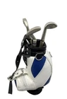 Golf Bag Set 3 Club Mini Desktop Gift Souvenir New. Price: $9.89.