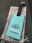 Cameron Scottyblue 7 Point Crown Rubber Leash - New. Price: $160.00.