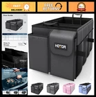 Foldable Car Trunk Organizer For Suvs & Sedans - Sturdy Storage, 2 Compartments, New. Price: $39.99.