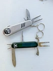 2 New Ss Pocket Knife Golfers 5 Multi Tool Divot Repair Key Chain Opener. Price: $15.00.