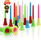 Crestgolf Rubber Cushion Top Plastic Tees Mixed Colors 3-1/4", New. Price: $18.98.
