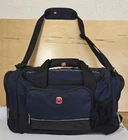 Swissgear Apex 20" Duffel Bag For Travel And Gym Navy Blue Bungee-cord System Pre-owned. Price: $44.99.