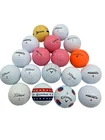 18 Mixed Used Golf Balls Titleist Callaway Taylormade Srixon Pinnacle Maxfli. Price: $13.99.