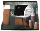 Golfers 4 Piece Drinkware And Towel Set; Castle Bay, Cart Caddie Cooler New. Price: $20.24.