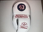New Scotty Cameron Titleist 43 White Putter Headcover Hook & Loop Fastener Obo. Price: $59.79.