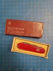 Victorinox Swiss Army Officer Knife Vintage Red Multi Tool Pocket Box Used. Price: $18.43.