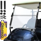 Golf Cart Precedent/tempo/onward 2004-UP Foldable Windshield 5MM Clear Anti-uv New. Price: $130.10.