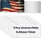 5 Pcs Sublimation License Plate Blanks For Heat Transfer Vinyl, Pesonalized Pict New. Price: $20.93.