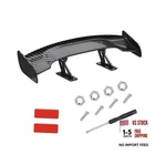 Povtii Mini Spoiler Wing, 9.8" Adhesive Rear Tail Black Carbon Fiber New. Price: $9.11.
