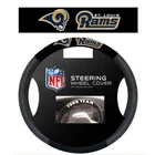 Nfl St. Louis Rams Poly-suede Mesh Steering Wheel Cover By Fremont Die New. Price: $14.49.