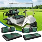 Nokins 4PCS Golf Cart Seat Covers Ezgo Txt 1994-2013 Rxv Dark Green Black New. Price: $132.56.