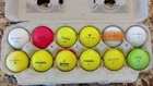 Taylormade, Titleist, Noodle, Top Flite, Maxfli Golf Balls 12 Pack Mixed Colors Used. Price: $5.00.