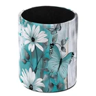 Kikandko Pencil Holder For Desk, Daisy Butterfly One Size, Blue Green New. Price: $20.50.
