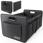 Homeve Trunk Organizer, Car Storage, Reinforced Handles, 2 Compart, Black New. Price: $28.21.
