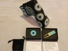 Tyson Lamb Crafted Golf Putter Head Cover, Donut Ball Marker, And Divot Tool New. Price: $400.00.