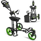 Jovial Golf Push Cart 3 Wheel - Lightweight Steel Frame Foldable Bag New. Price: $245.00.