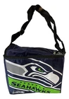 Seattle Seahawks Big Logo Stripe Insulated Lunch Bag / 6 Pack Cooler New. Price: $15.61.
