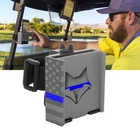 Desert Fox Golf Phone Caddy American Flag Cart 4 To 7", Blue Line New. Price: $42.99.