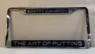 Scotty Cameron Gallery The Art Of Putting Chrome License Plate Frame Genuine Used. Price: $49.99.