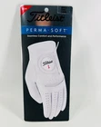 Titleist Perma-soft 6598E-101-L Left-hand Large Men's Cadet Pearl Golf Glove New. Price: $20.00.