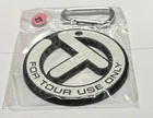 Scotty Cameron Circle Cookie Cutter White Bag Tag / Putting Disc New. Price: $119.00.