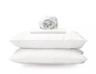 Gokotta King Size Bed 4 Piece Set, Super Soft Bamboo Sheets, White New. Price: $89.00.