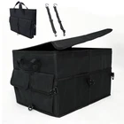 Hyperax Car Trunk Organizer Collapsible, Multi-compartment Storage Black New. Price: $17.80.