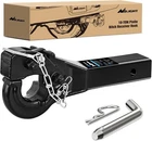 Nilight 10-TON Pintle Hitch For 2-INCH Receiver Hook Military 20000LBS New. Price: $67.99.