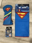 Putt Buddies Superman Driver Head Cover, Ball Marker/divot Tool Set & Towel New. Price: $99.99.