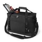 Tirrinia Large Cooler Bag Insulated, 48 Leakproof Soft Cans, Black New. Price: $26.99.