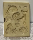 Sculpey Polyform Push Mold 2000 APM06 Sea Life Dolphin, Fish, Turtle, & More Used. Price: $9.95.