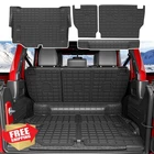 Xipoqix Jeep Wrangler Jl 4XE Cargo Liner Trunk Backrest Mat 2021-2025 New. Price: $107.99.