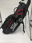 New Titleist Players Stand Bag TB23SX4-006 (black/black/red). Price: $209.50.