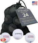 Zero Friction Stryker White Golf Balls 24 Pack Youth Alignment Stripe New. Price: $28.99.