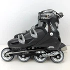 Roller Derby V-tech 500 Inline Skates Adjustable Size 6-9 Gold 7 Bearings Black Used. Price: $21.24.