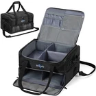 Zeemo Golf Trunk Organizer, 2 Layer Car Locker With Ventilated Black New. Price: $34.99.