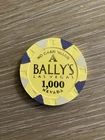 Bally's Las Vegas "1000" Tournament Poker Chip No Cash Value Ncv Rare Nice! Used. Price: $9.99.
