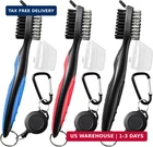 Poikshark Golf Club Brush And Groove Cleaner With Retractable Zip-line New. Price: $16.52.