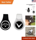 Callaway Magnetic Golf Ball Marker Hat Clips 2-PACK Black/white New. Price: $28.28.