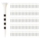 Amazon Basics Golf Tees With Height Marker System 3-1/4 Inch- 1/4", White New. Price: $16.87.