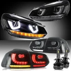 Vland For 2010-2014 Volkswagen Golf MK6 Led Headlights+smoked Tail 3 Sets New. Price: $514.79.