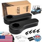 10L0L Golf Cart Rear Seat Kit Arm Rest Set Cup Holder Ezgo Yamaha Drilling New. Price: $54.76.