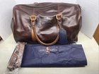 New Links Kings L&k Sundance Weekender Rustic Brown Leather Duffle Bag 17 X 10. Price: $99.95.