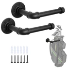Wall Mount Golf Bag Storage Rack, Space Saving Garage Home Organizer New. Price: $23.27.