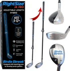 Rightsize Junior Pro Series Kids Golf Clubs By Birdie Streak, Adjustable Length New. Price: $98.99.